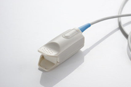 newtech Compatible SPO2 Sensor round 6 pin connector Adult Clip