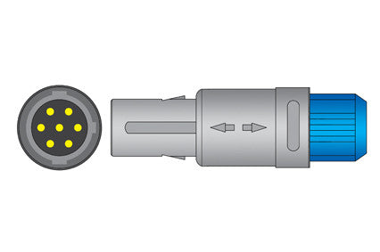 Biolight Compatible SPO2 Extension Cable 7 pin Extension Cable connector1