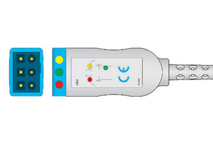 Bionet bm3 ECG trunk Cable 3 Lead