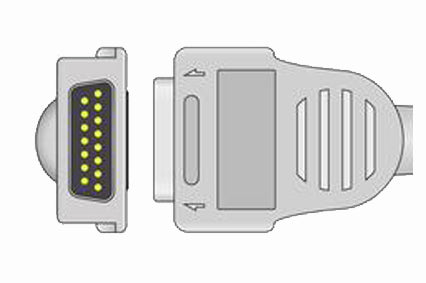 Burdick Compatible EKG Cable 012-0844-00 connector1