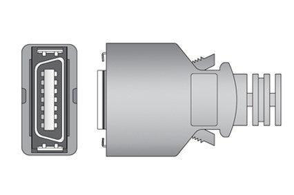 Colin bp99s Compatible SPO2 Sensor connector1