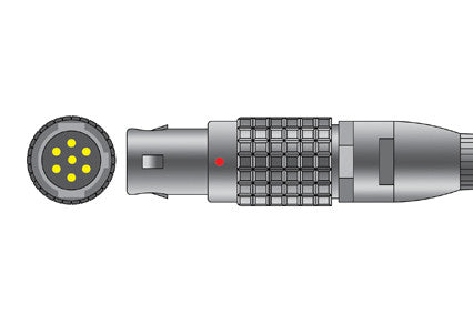 Critikon Compatible SPO2 Sensor connector1