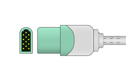 Datascope passport v Compatible One Piece ECG Cable connector1