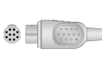 Datex Ohmeda oxy f4 n Compatible SPO2 Sensor connector1