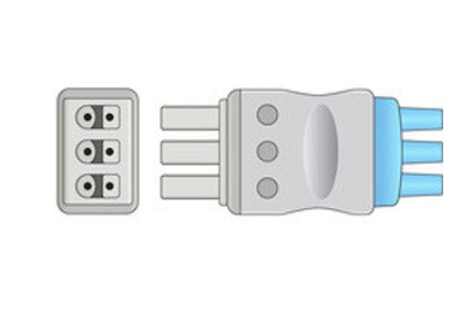 Siemens Compatible ECG leadwire set connector1