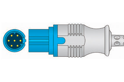 Siemens Draeger MS17330 Compatible SpO2 Extension Cable connector1