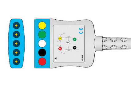 generic aami ECG trunk Cable 5 Lead