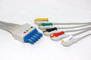 mennen Compatible One Piece ECG Cable 5 Lead Pinch