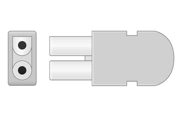 GE CAM14 Compatible EKG Leadwire Set connector1