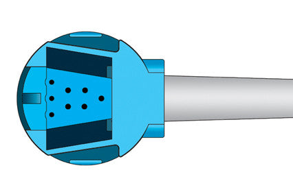 GE TruSat Oxytip OXY-MC3 Compatible SpO2 Extension Cable