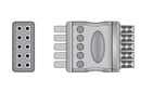 GE Compatible ECG Leadwire Set for Logiq P6 and P6 Pro connector1