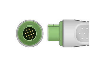 Infinium Compatible One-Piece ECG Cable connector1