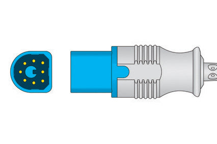 Philips m1943a Compatible SPO2 Extension Cable Extension Cable(2.2m) connector1