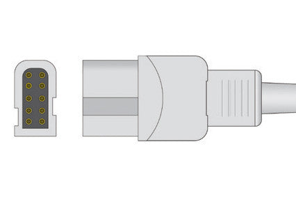 Spacelabs 700 0789 00 Compatible SPO2 Extension Cable Extension Cable connector1