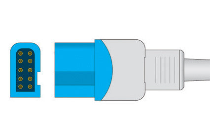 Spacelabs 700 0029 00 Compatible SPO2 Extension Cable Extension Cable connector1