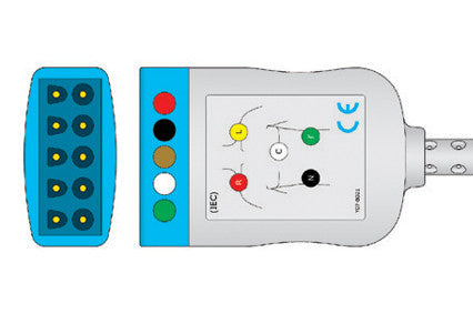 Spacelabs trulink Compatible ECG trunk Cable 5 Lead